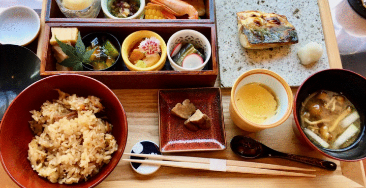 豪華な朝食