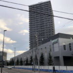 アリオ側からみた空中歩廊