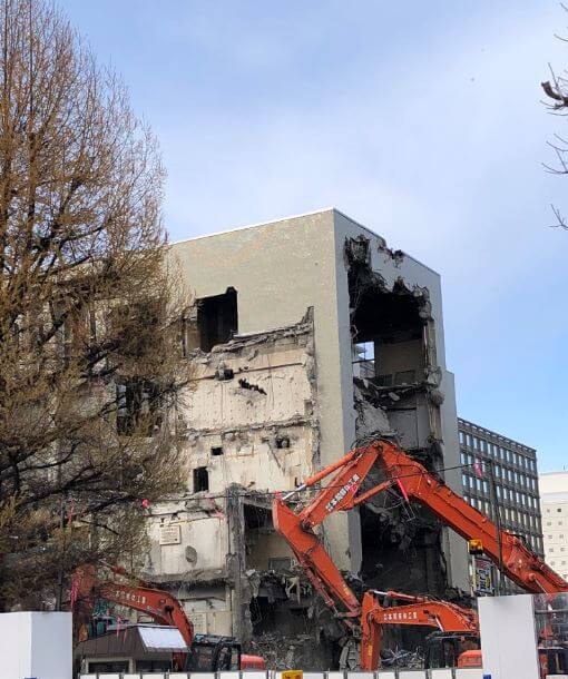 北海道議会庁舎解体
