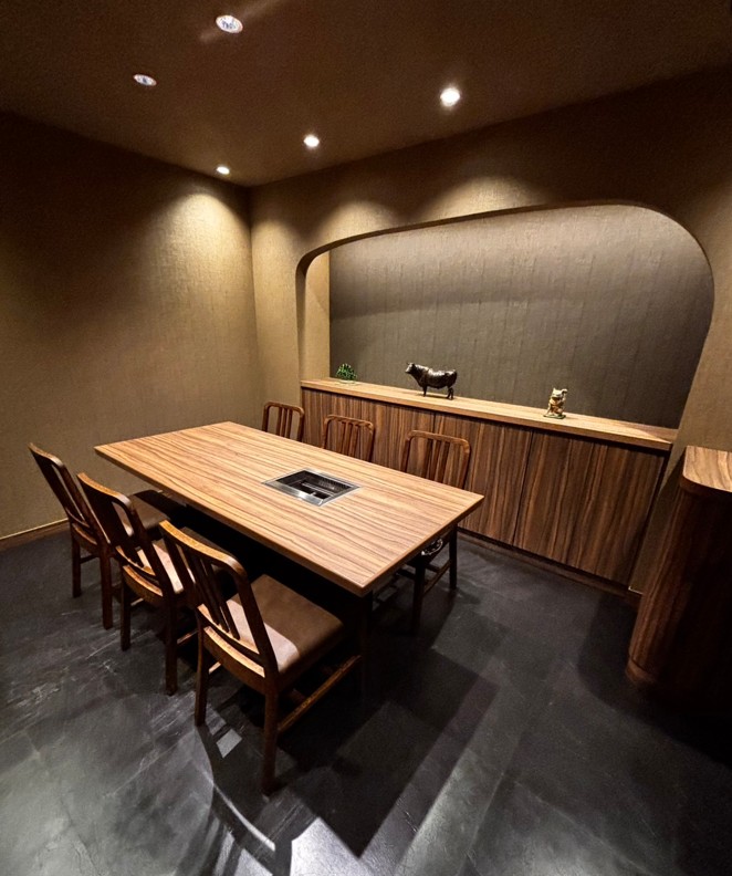 店内の個室